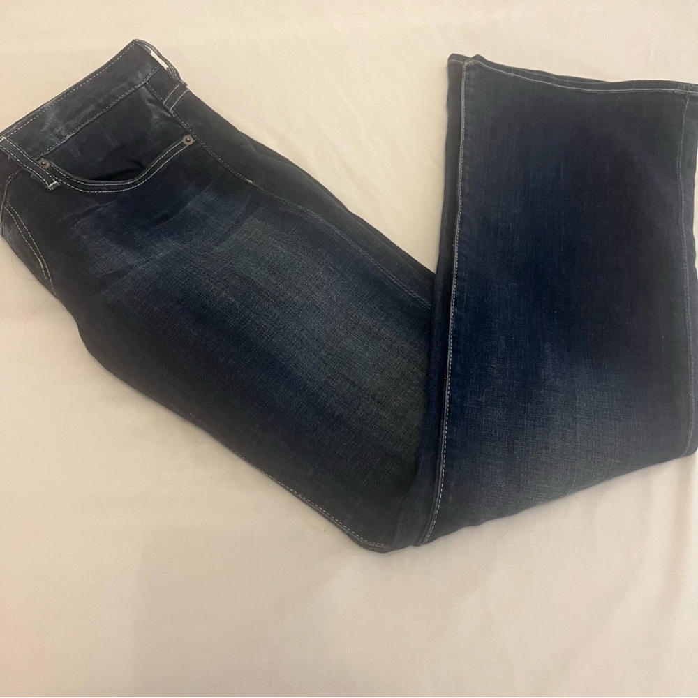 Y2K Big Star Sweet 20 Indigo Denim Low Rise Flare‎ Jeans